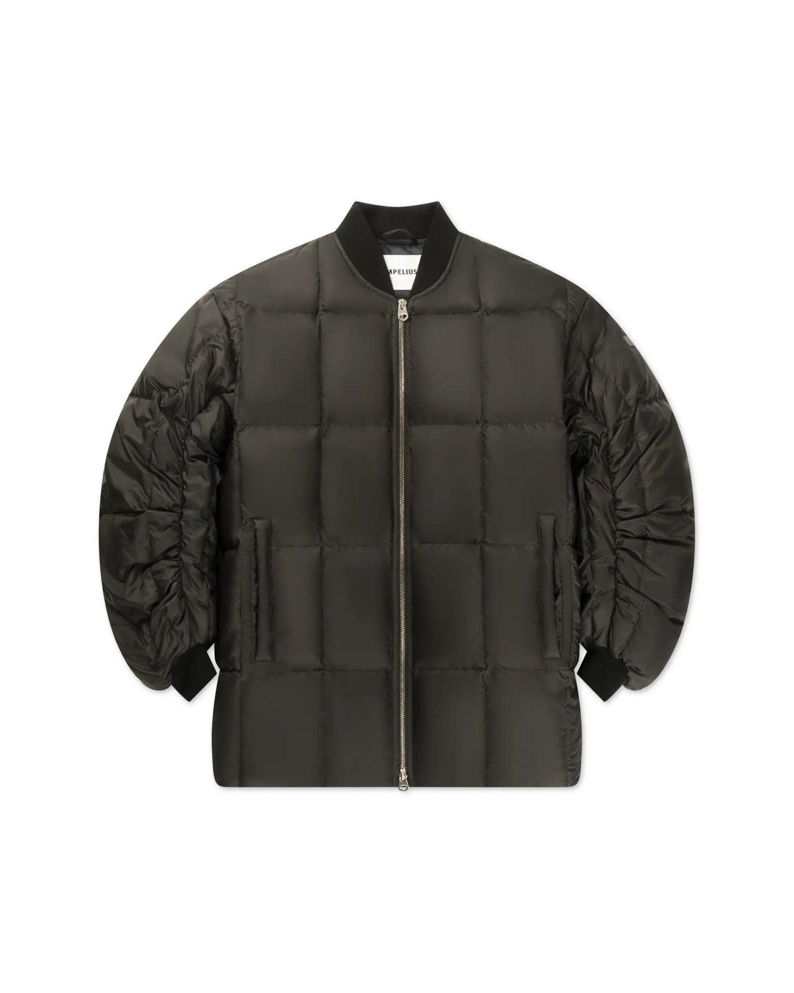 Sacai - Stil - Italienische - seidige - Nylon - Daunenjacke von Lempelius - Coats & Jackets LEMPELIUS