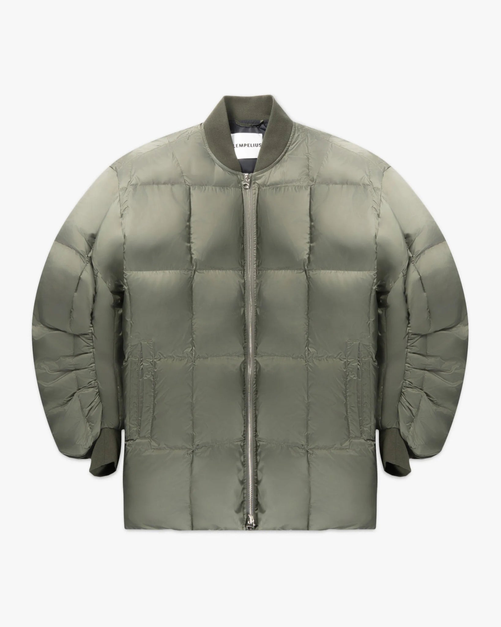 Sacai Style Italy Seidig Nylon Daunenjacke von Lempelius - Coats & Jackets LEMPELIUS