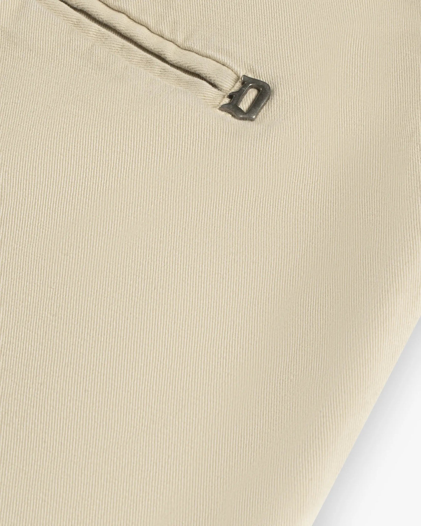 Sandfarbene Spiritissimo Gabardine Stretch Hose von Dondup - Trousers DONDUP