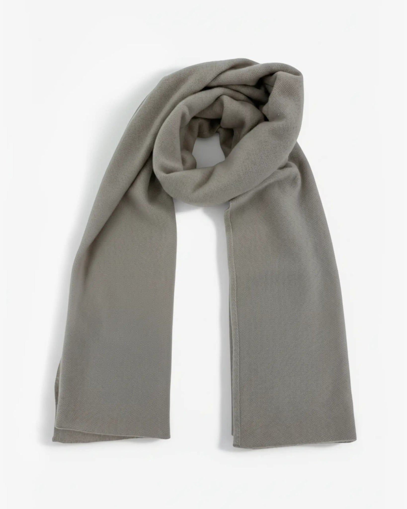 Sandfarbener zweifädiger Cashmere Cape - Schal von Lunaria - Knitwear LUNARIA