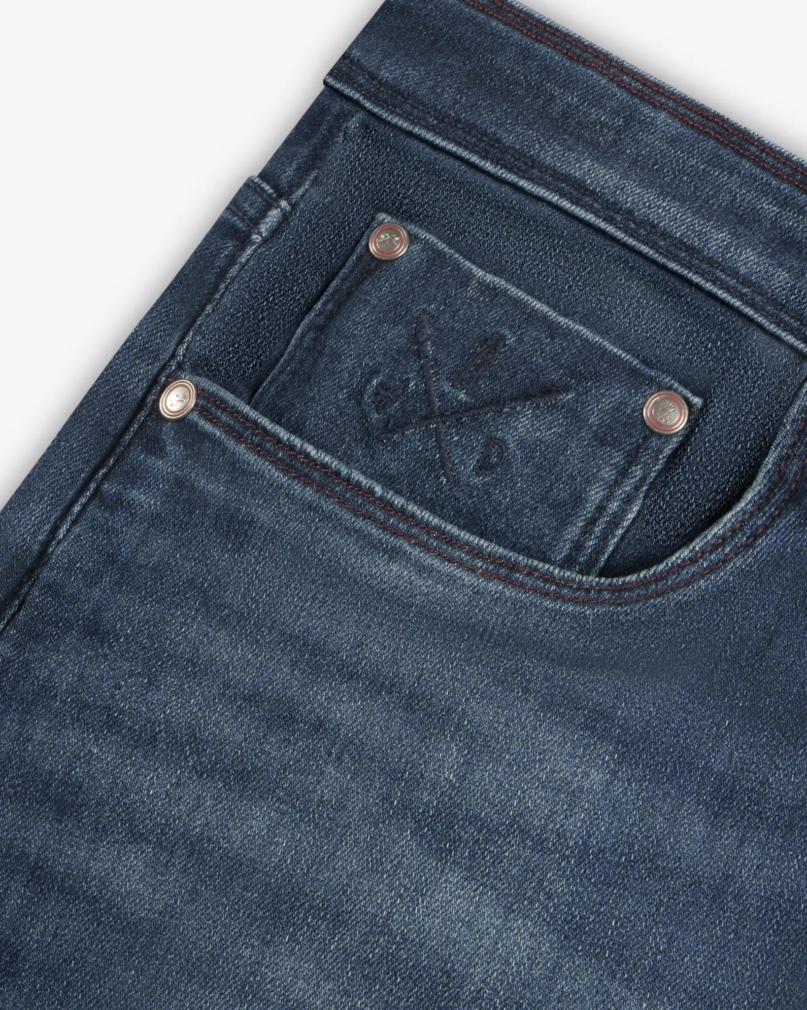 Sandsteinfarbener Konventioneller Slim Fit von Ace Denim - Denim ACE DENIM