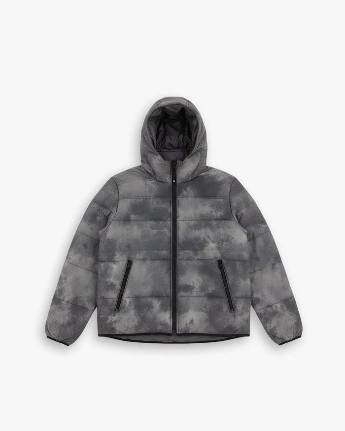 Schwarz camouflierte Leicht Daune Jacke von JG1