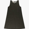 Schwarz Off - White Easy Beach Kleid von Siyu - Dresses SIYU