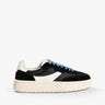 Schwarz - Weiße Nylon - Wildleder - Mix Sneaker von NPPN - Shoes NPPN