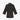 Schwarze Bluse aus Baumwoll Satin Stretch mit 3/4 - Ärmeln von Caliban - Blouses CALIBAN