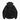 Schwarze Camouflage Kapuzen Daunen Jacke von JG1 - Coats & Jackets JG1 BY JUSTIN