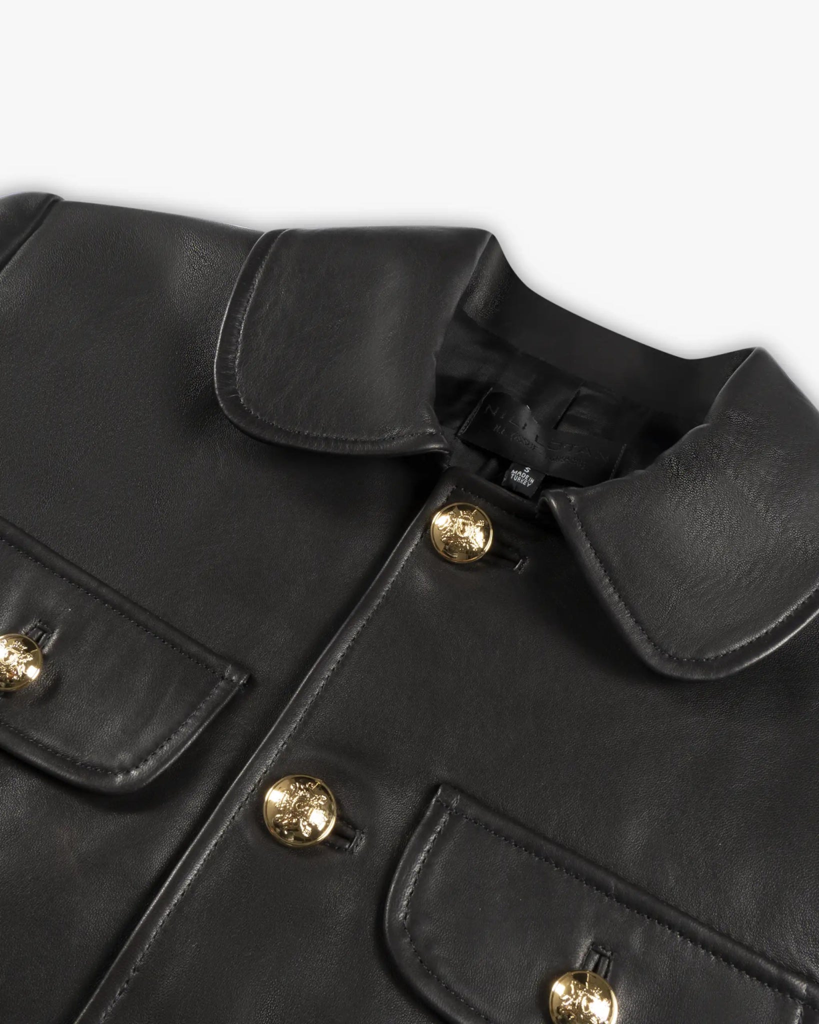 Schwarze Chamonix Leder Jacke von Nili Lotan - Coats & Jackets NILI LOTAN