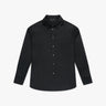 Schwarze Crêpe de Chine Classic Bluse von Black Label - Blouses F.I.TBLACKLABEL