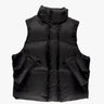 Schwarze Daunenweste mit Taschen von Mordecai - Vests MORDECAI