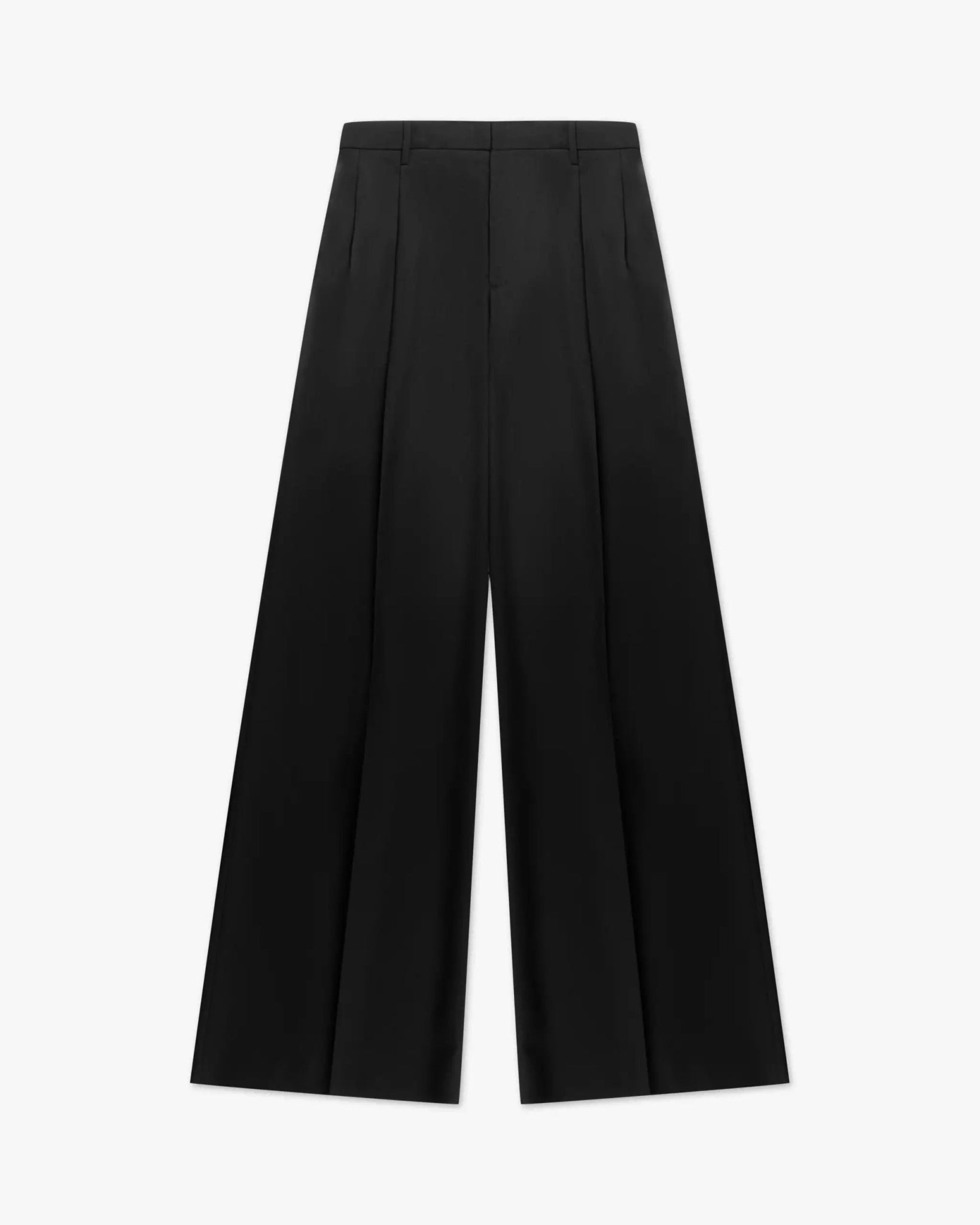 Schwarze Extra Lange Bundfaltenhose von Tagliatore - Trousers TAGLIATORE