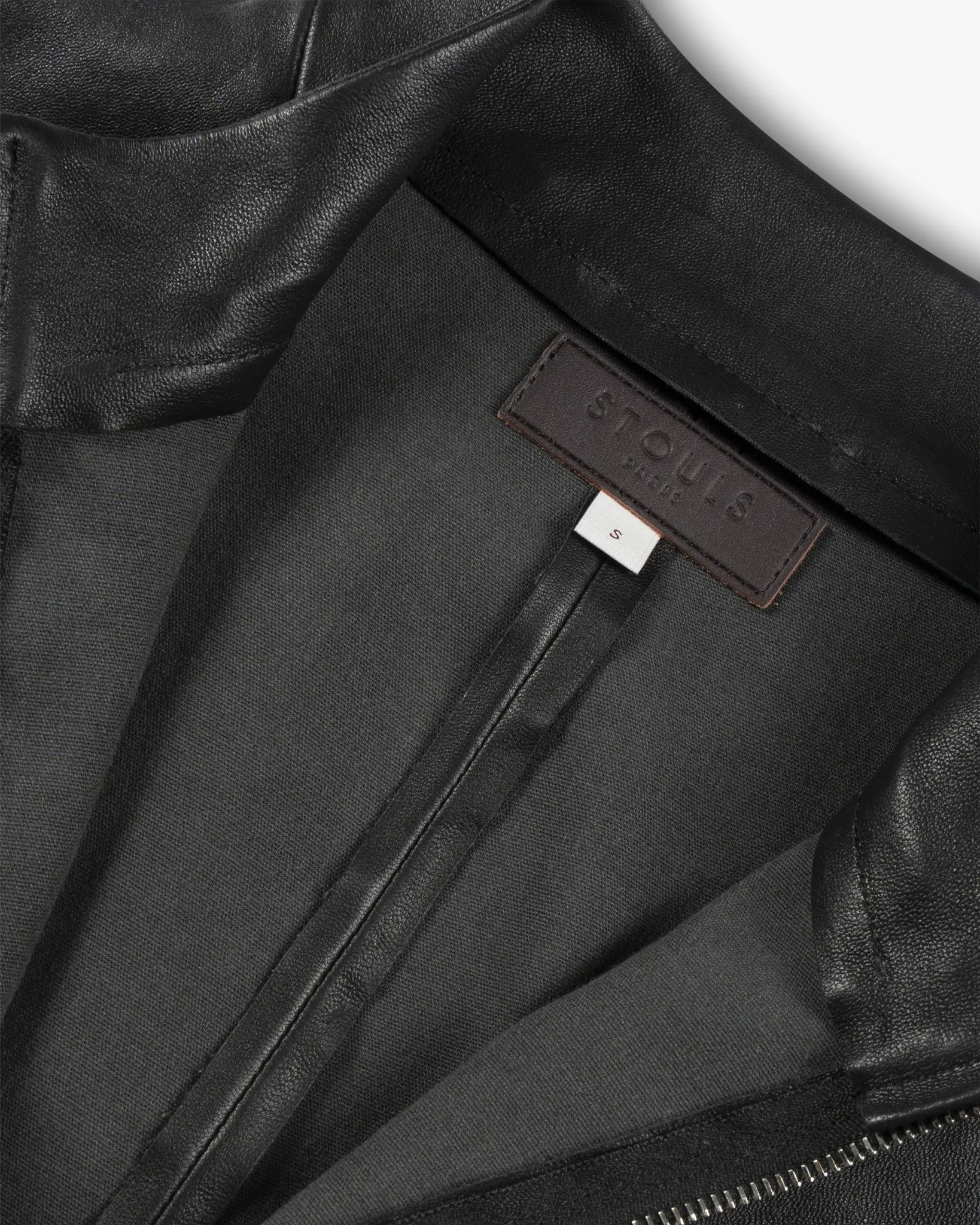 Schwarze Gefittete Stretch Plongee Jacke von Stouls - Coats & Jackets STOULS