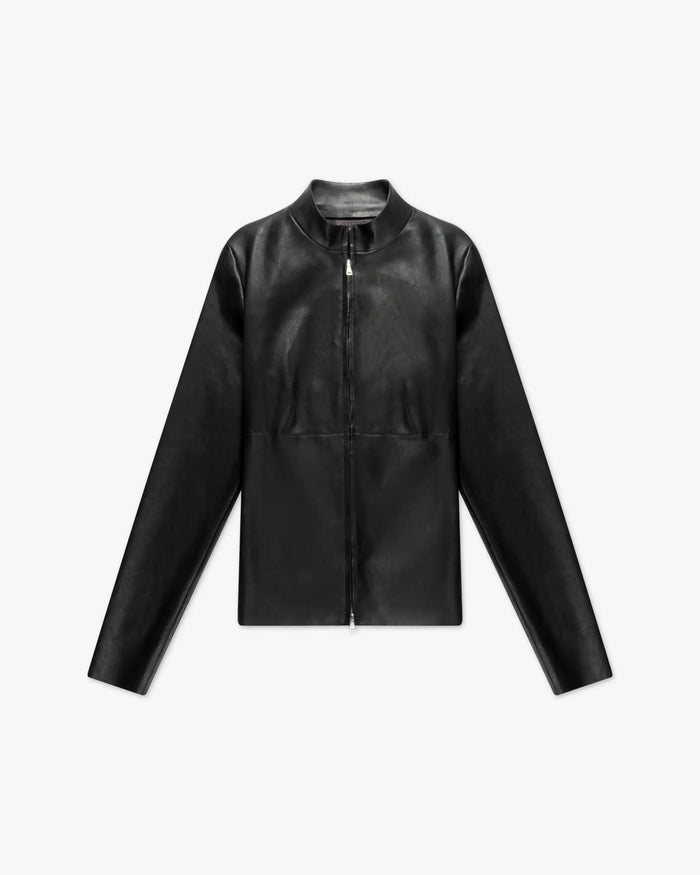Schwarze Gefittete Stretch Plongee Jacke von Stouls