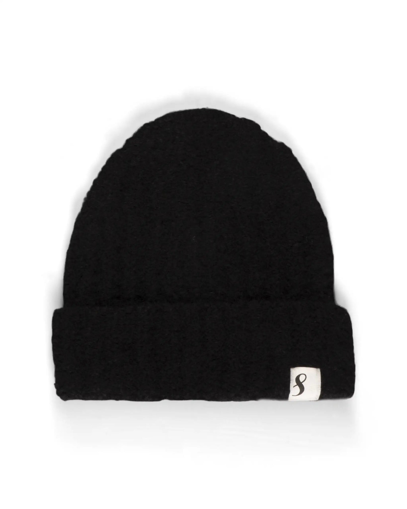 Schwarze Grobstrick Mütze von 8Cashmere - Accessories 8 CASHMERE