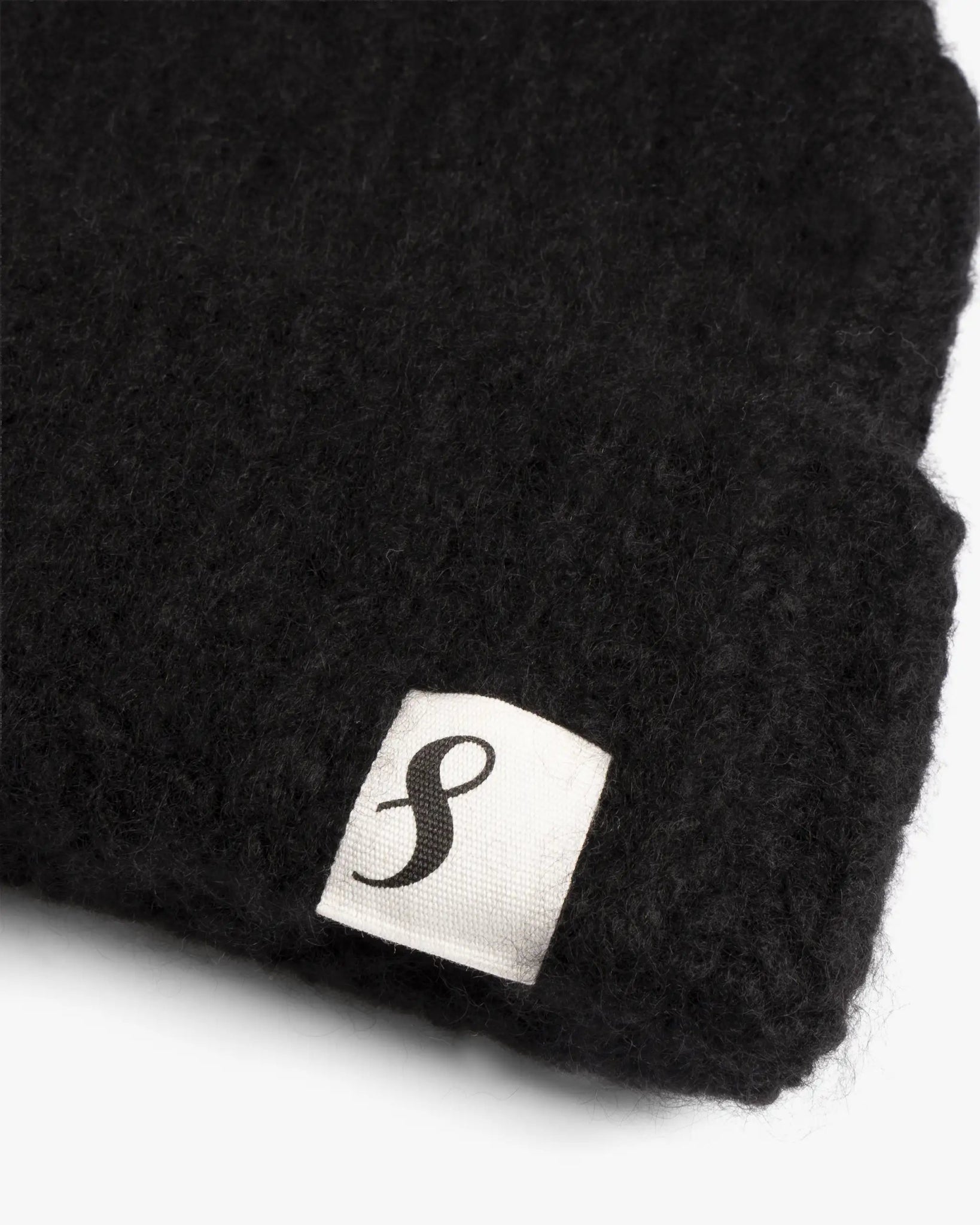 Schwarze Grobstrick Mütze von 8Cashmere - Accessories 8 CASHMERE