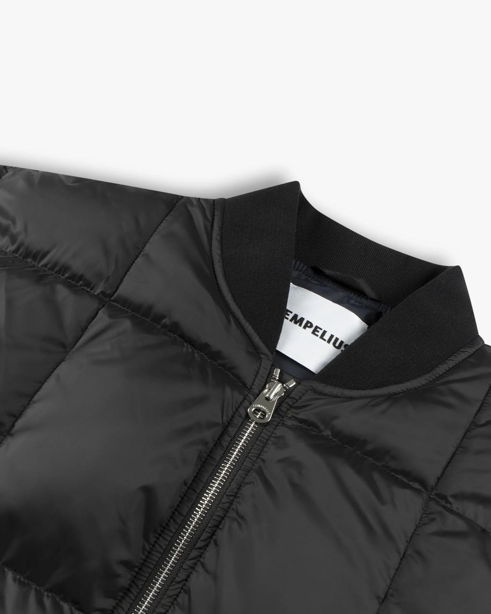 Schwarze Italienische Seiden Nylon Jacke von Lempelius - Coats & Jackets LEMPELIUS