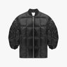 Schwarze Italienische Seiden Nylon Jacke von Lempelius - Coats & Jackets LEMPELIUS
