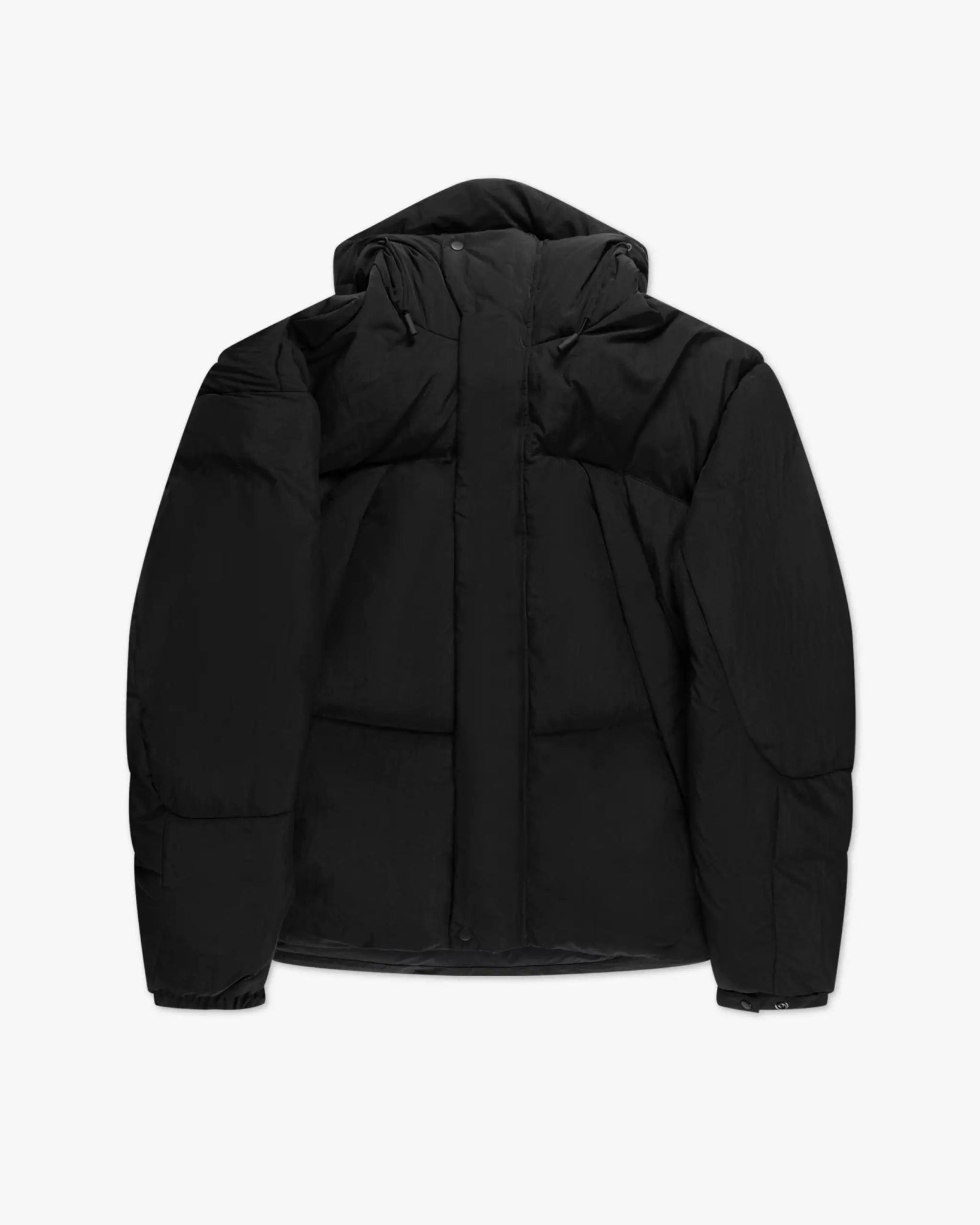 Schwarze Kapuzen Daunen Jacke von JG1 - Coats & Jackets JG1 BY JUSTIN