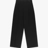Schwarze Lange Hose Mit Bundfalten von Rossi - Trousers ROSSI