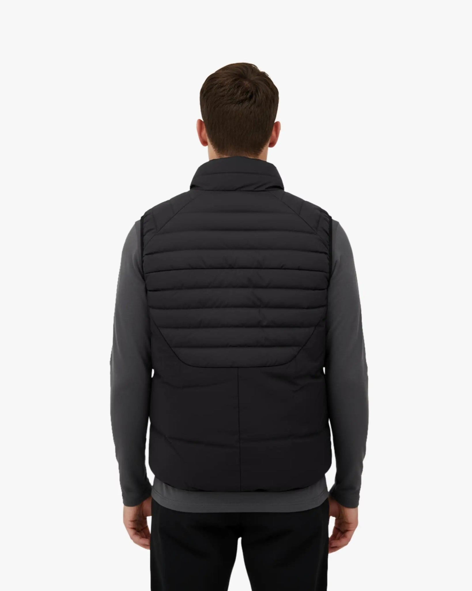 Schwarze Leicht Daune Veste von JG1 - Vests JG1 BY JUSTIN