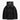 Schwarze Matte Icon Nylon Weste von Khris Joy - Coats & Jackets KHRISJOY