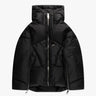 Schwarze Matte Icon Nylon Weste von Khris Joy - Coats & Jackets KHRISJOY