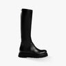 Schwarze Mittelhohe Nappa - Stiefel von Caiman - Shoes CAIMAN SHOES