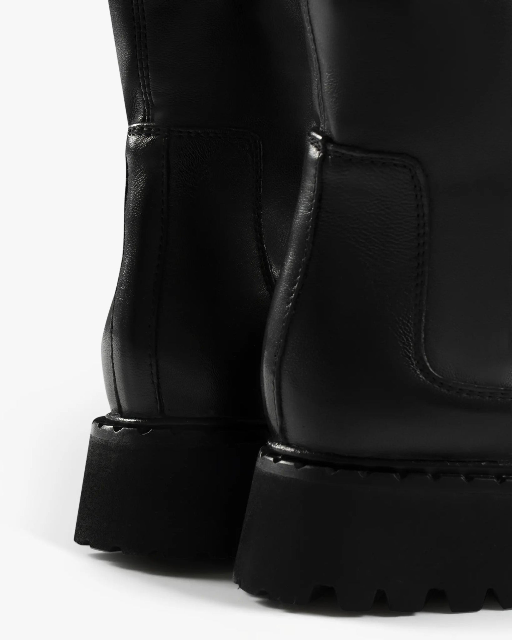 Schwarze Mittelhohe Nappa - Stiefel von Caiman - Shoes CAIMAN SHOES