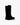 Schwarze Mittelhohe Suede Stiefel von Caiman - Shoes CAIMAN SHOES