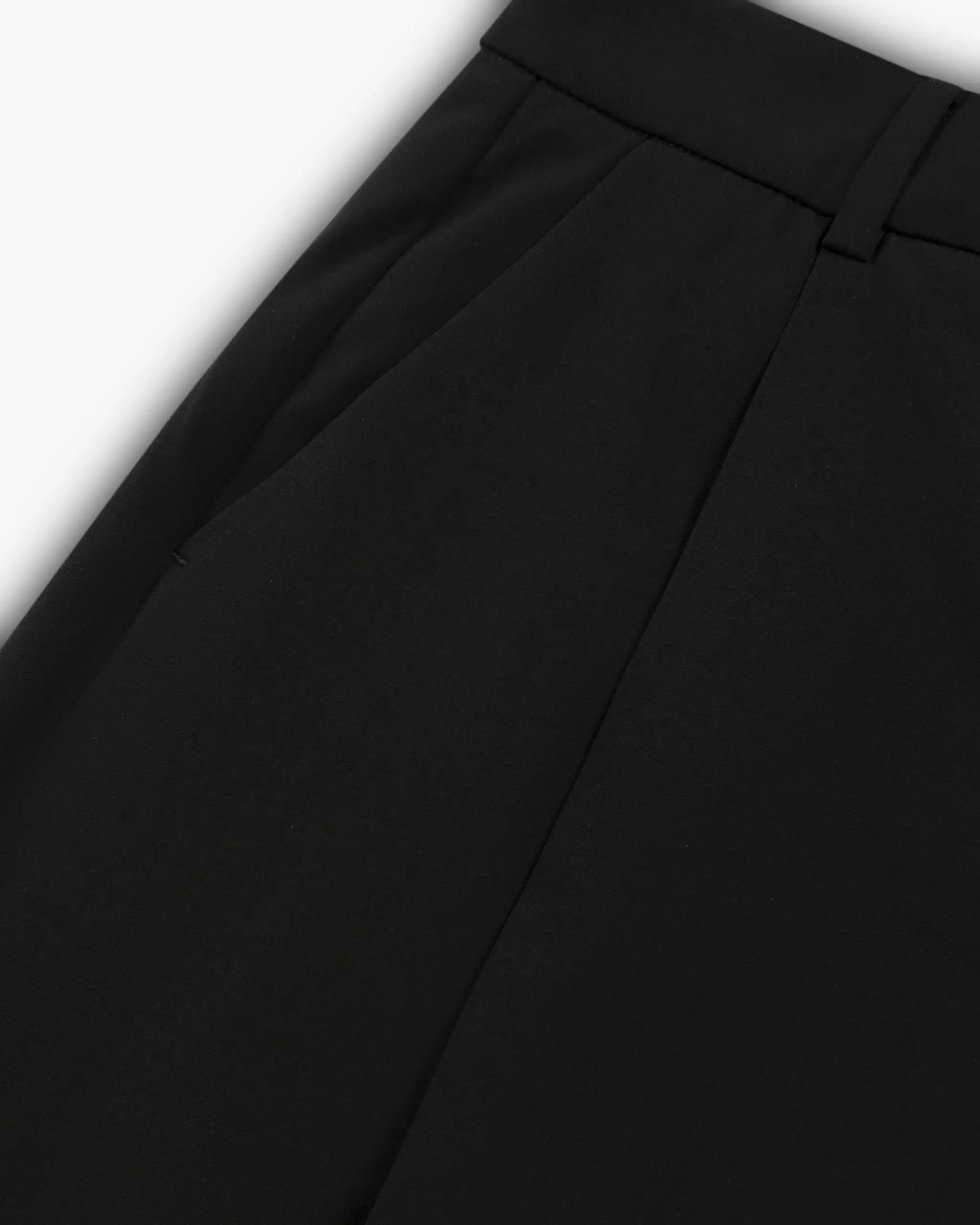 Schwarze Optical Cool Wool Barrel Fit Hose von Seductive - Trousers SEDUCTIVE