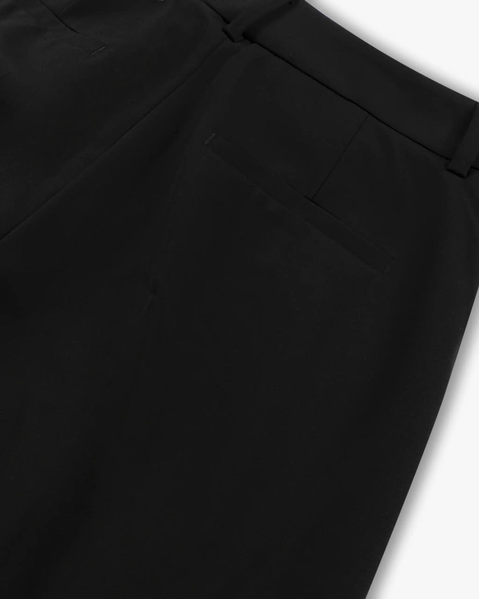 Schwarze Optical Cool Wool Barrel Fit Hose von Seductive - Trousers SEDUCTIVE
