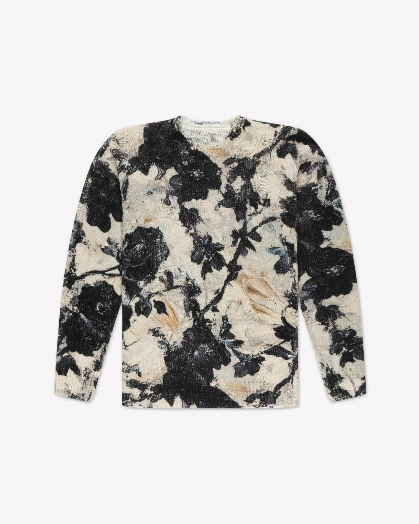 Schwarze Printed Boyfriend Sweater von R13 New York - Jumpers & Cardigans R13 New York