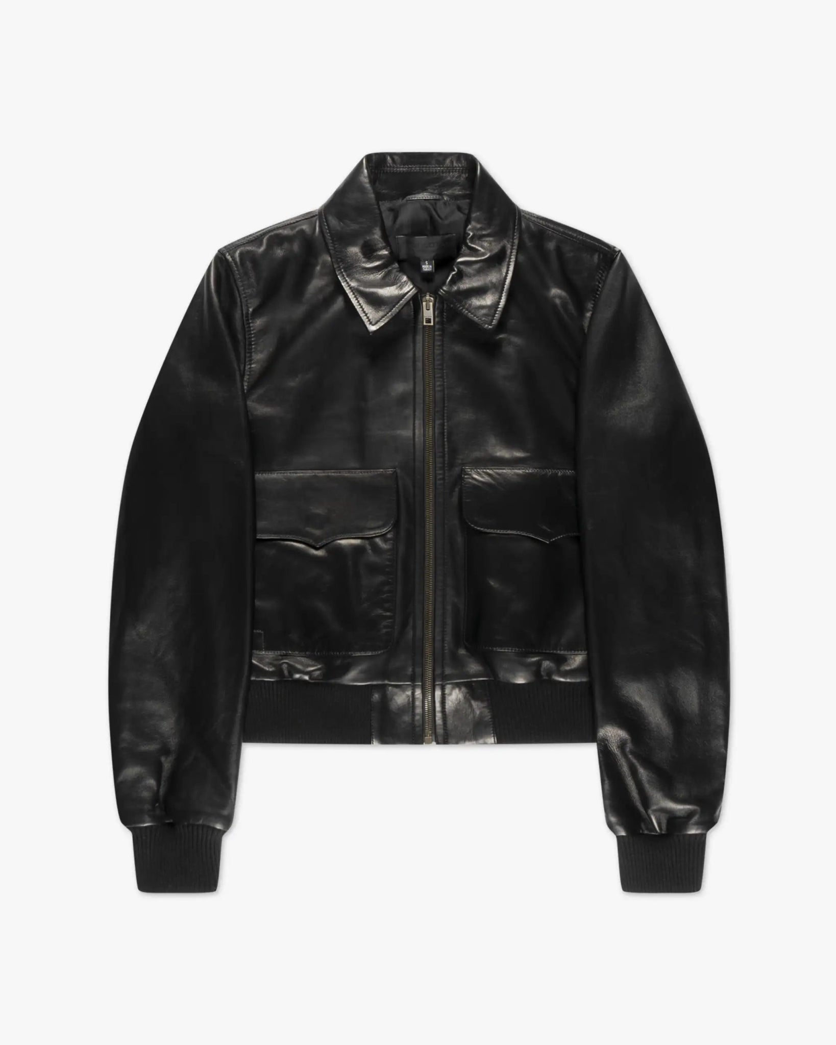 Schwarze Redley Leder Bomber Jacke von Nili Lotan - Coats & Jackets NILI LOTAN