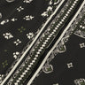 Schwarze Seiden Schlupenbluse im Paisley Trim von Seafarer - Blouses SEAFARER