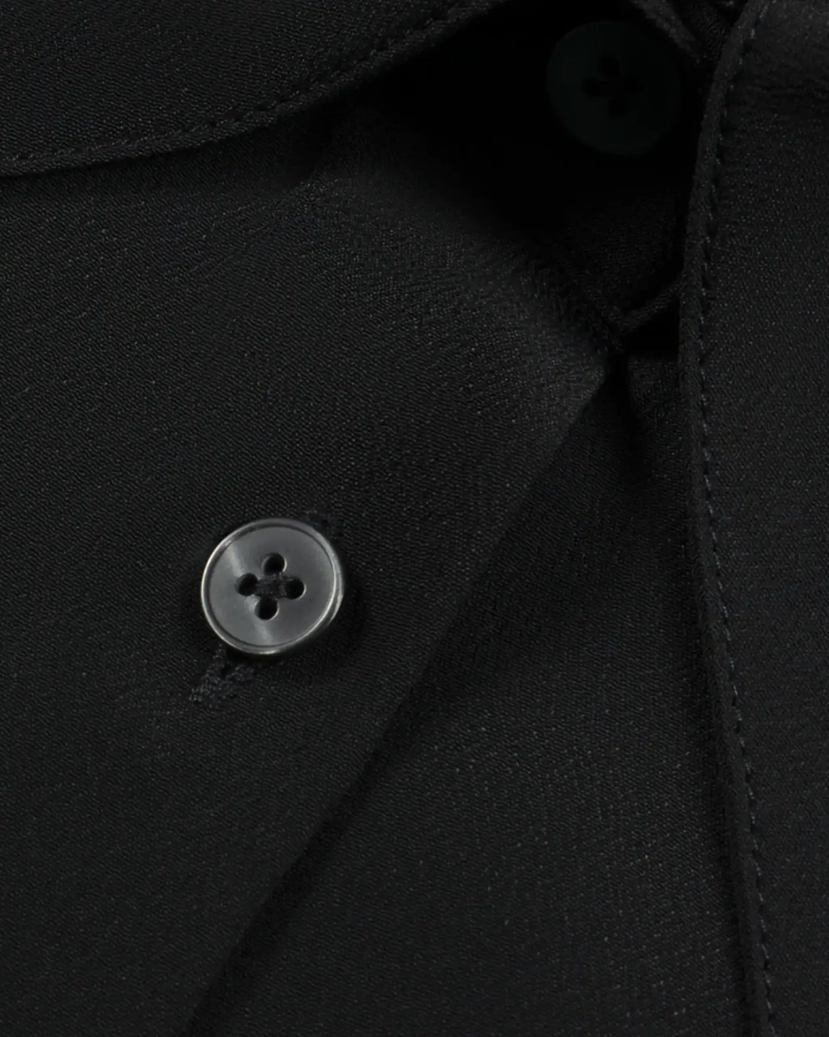 Schwarze Silk Acetate Bluse mit Manschetten von Emanou - Blouses EMANOU