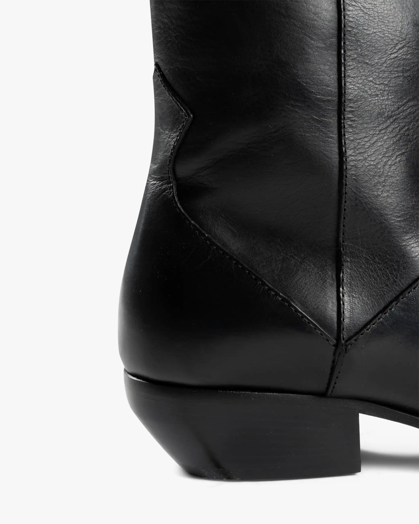Schwarze Soft Nappa Zip Stiefelette von Elia Maurizi - Shoes ELIA MAURIZI