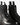 Schwarze Stack Stiefel von R13 New York - Shoes R13 WOMEN
