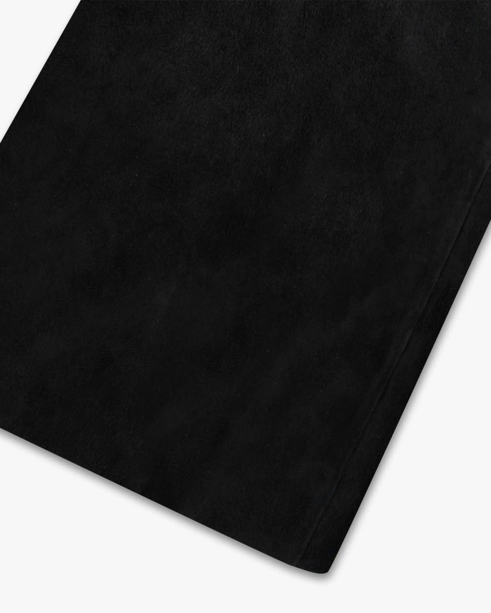 Schwarze Stretchvelour Leder Wide Leg Hose von Novelle - Trousers NOVELLE