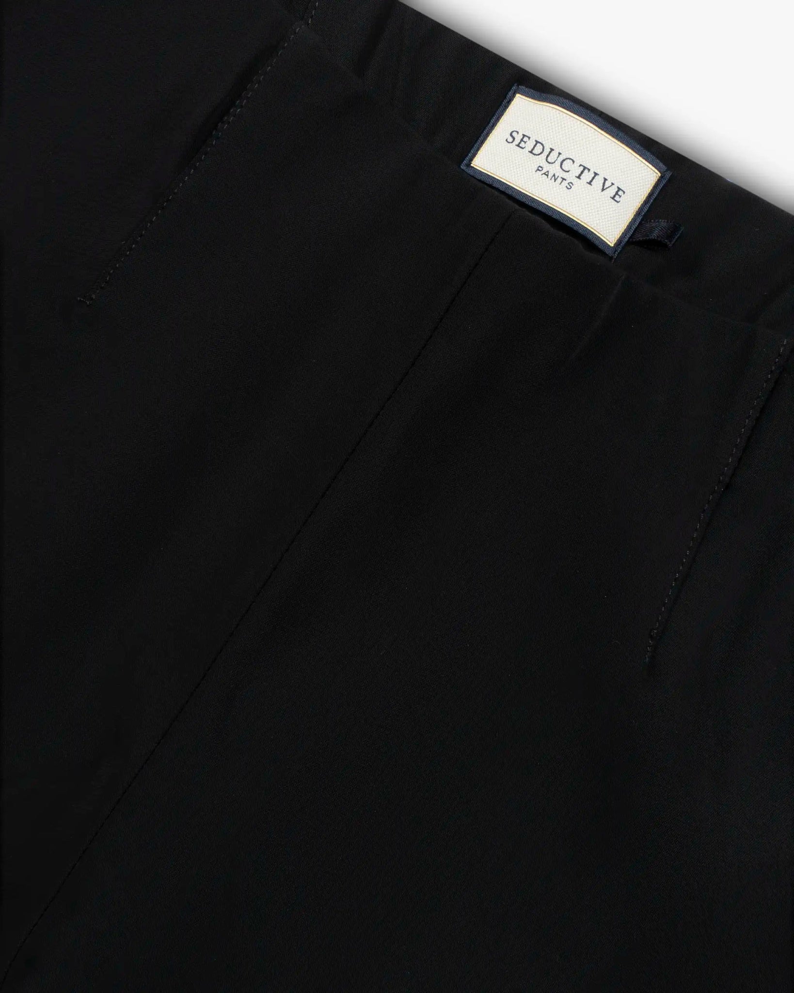 Schwarze Tech Cotton Hose von Seductive - Trousers SEDUCTIVE