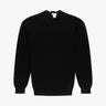 Schwarzer 12 Gauge V Pullover von Avant Toi - Knitwear AVANT TOI