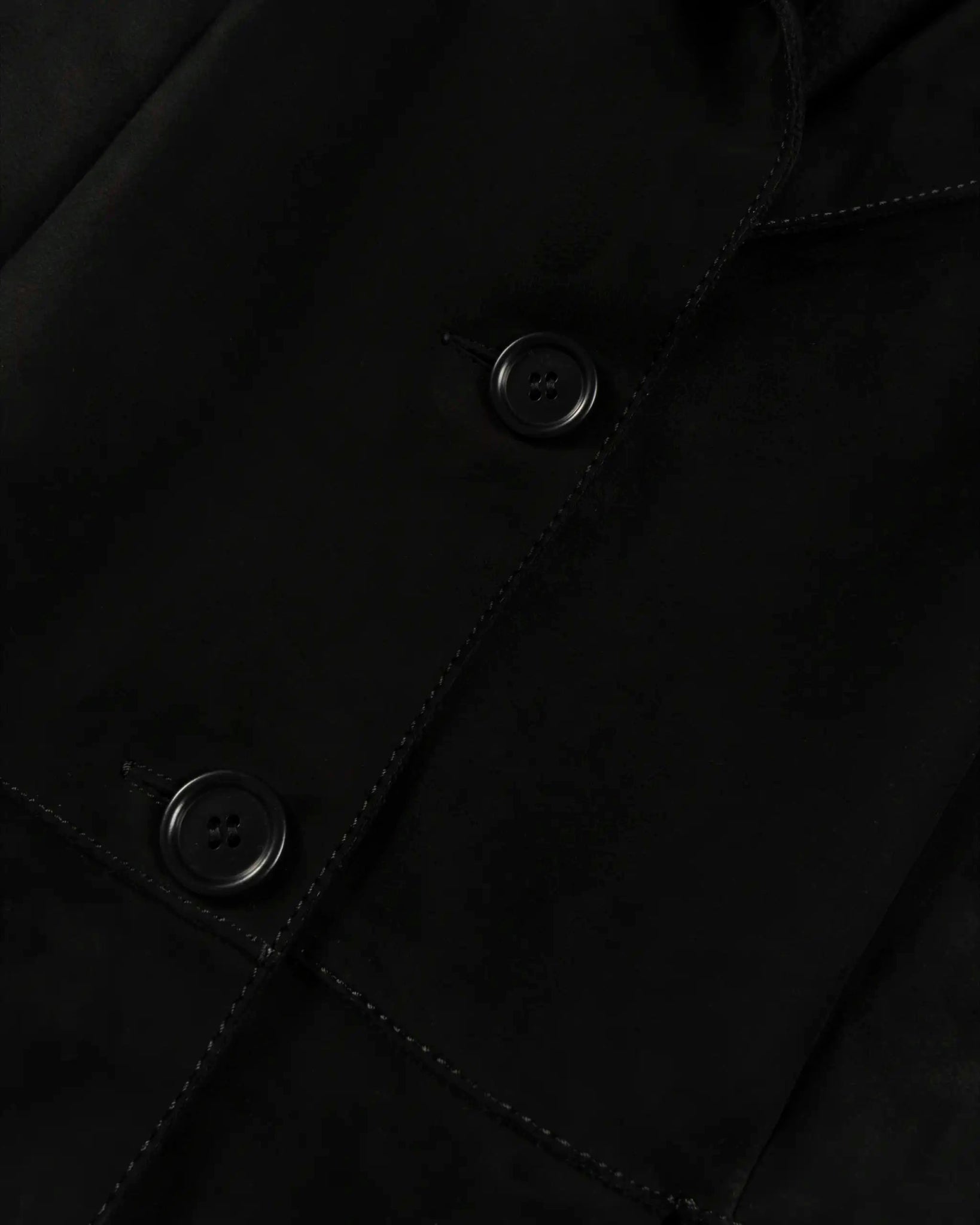 Schwarzer 2 Knopf Suede Leder Blazer Mit Volumen von Salvatore Santoro - Blazers SALVATORE S.