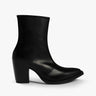 Schwarzer All Over Covered Fashion Nappa Leder Stiefel von Apice - Shoes APICE