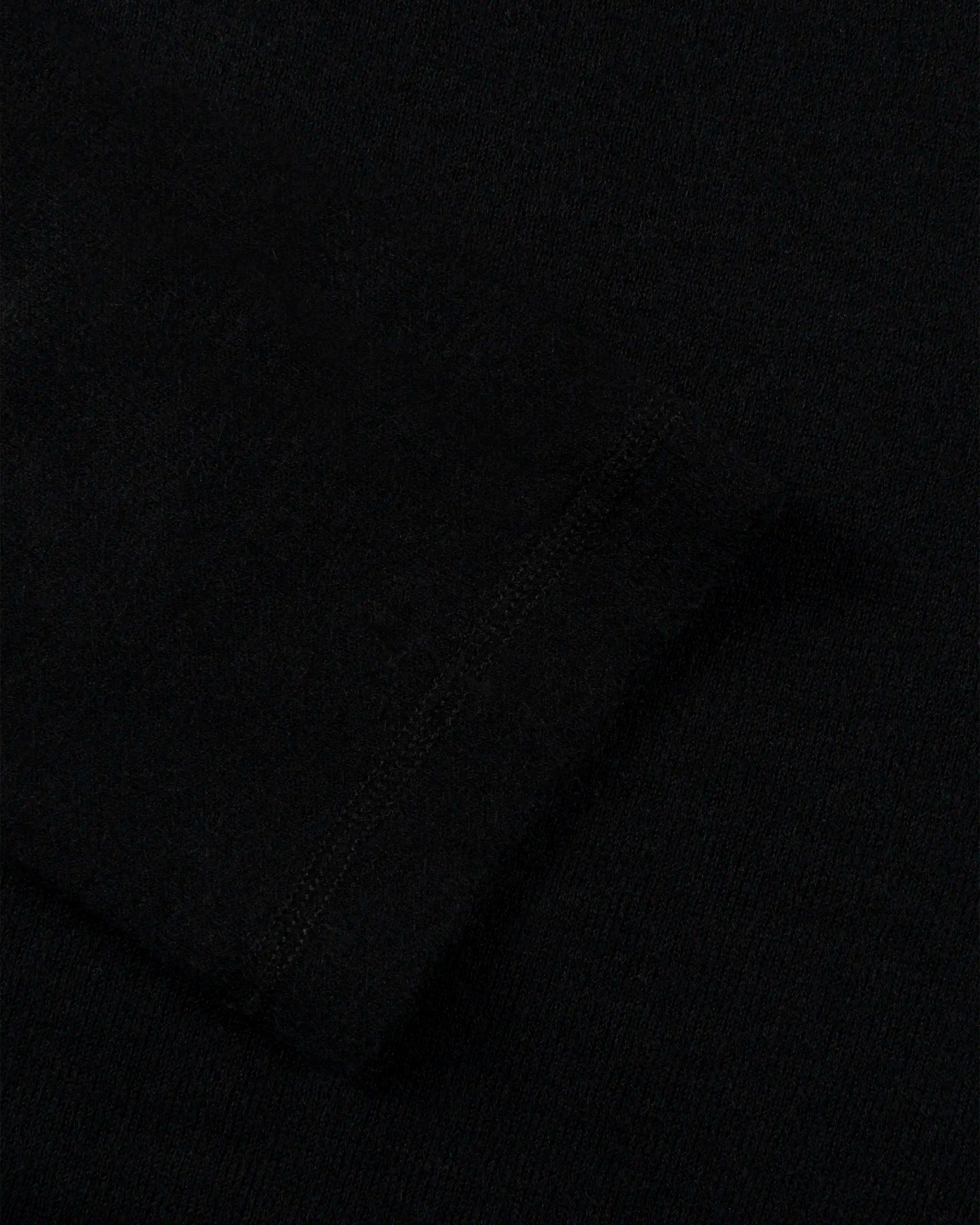 Schwarzer Cashmere Rundhals Langarm Pullover von Majestic Filatures - Shirts MAJESTIC
