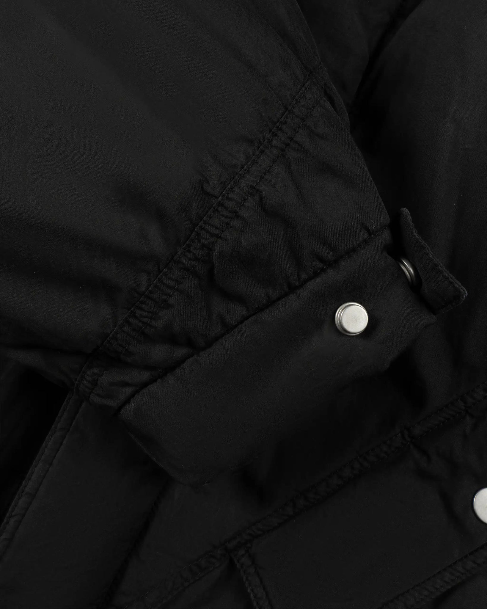 Schwarzer Double Layer Parker von Mordecai - Coats & Jackets MORDECAI
