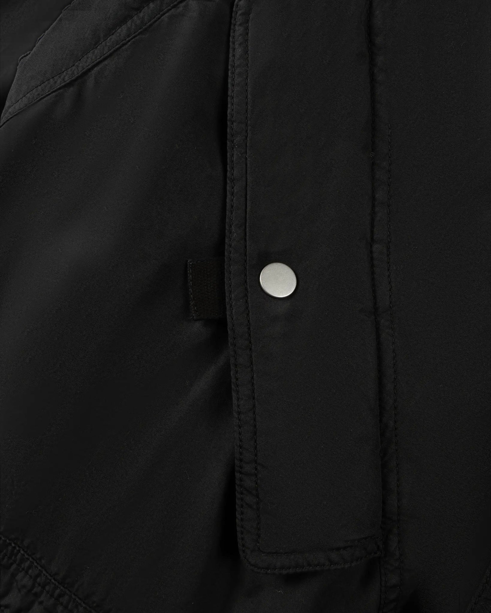 Schwarzer Double Layer Parker von Mordecai - Coats & Jackets MORDECAI