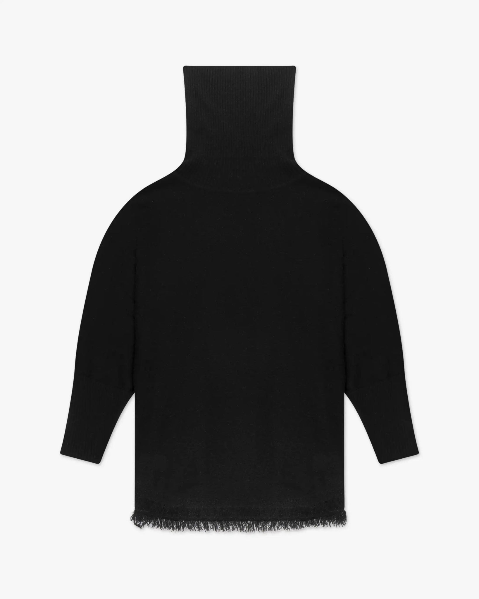 Schwarzer Glamour Kaschmir Poncho Rollkragen Pullover von Philo Sofie - Knitwear PHILO - SOFIE