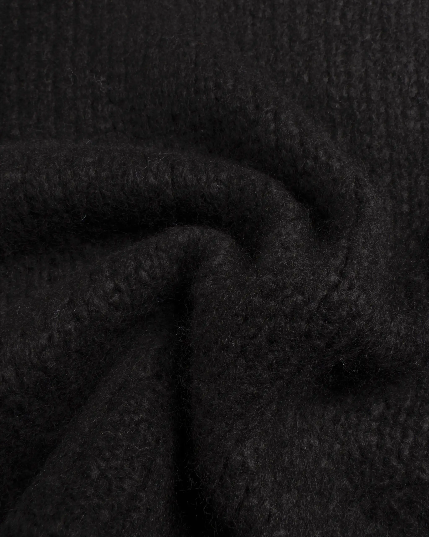 Schwarzer Grobstrick V - Ausschnitt Pullover von 8Cashmere - Knitwear 8 CASHMERE