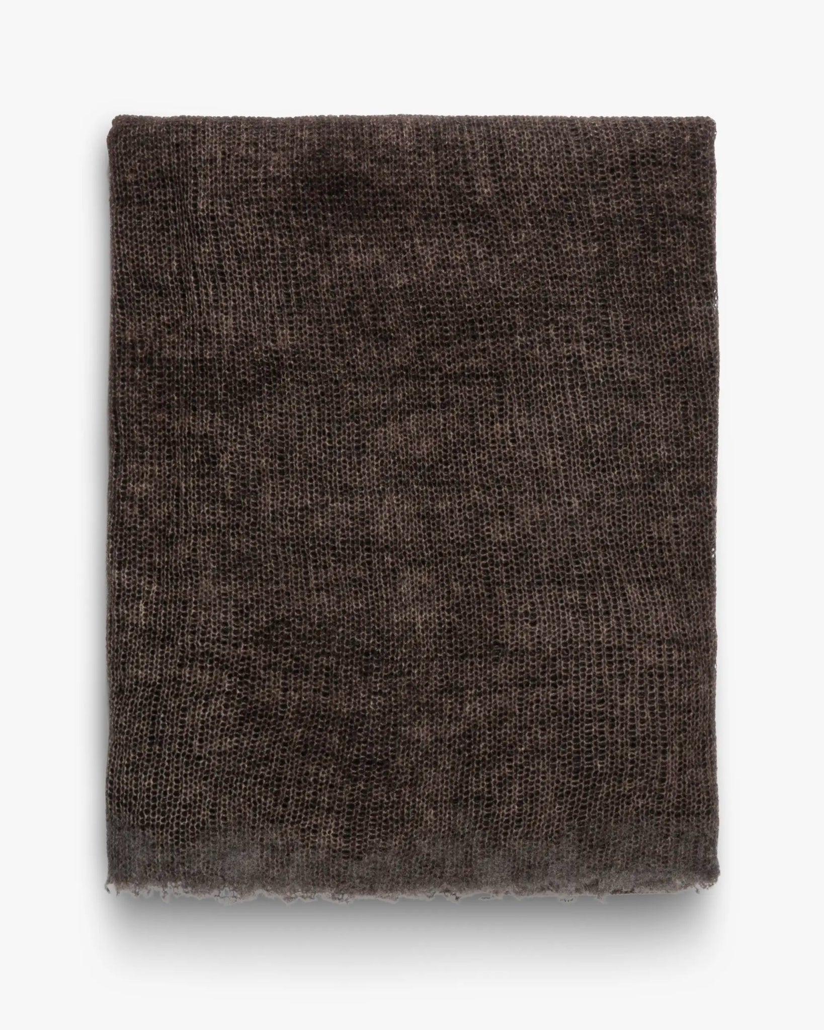 Schwarzer Handbesprühter Maxi Stickshal von Avant Toi - Knitwear AVANT TOI