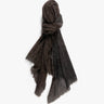 Schwarzer Handbesprühter Maxi Stickshal von Avant Toi - Knitwear AVANT TOI