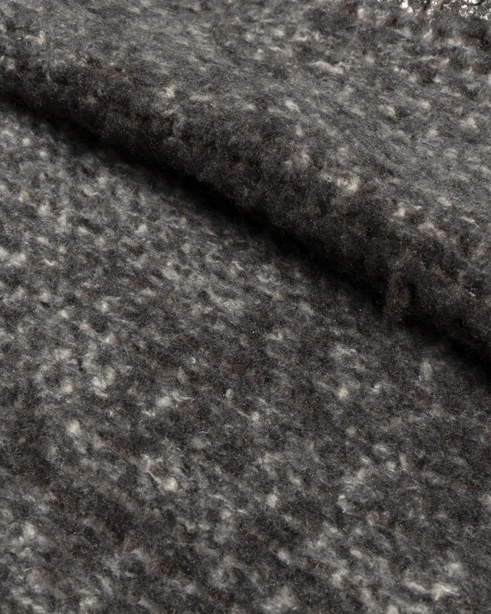 Schwarzer Langer Strickmantel von Avant Toi - Knitwear AVANT TOI