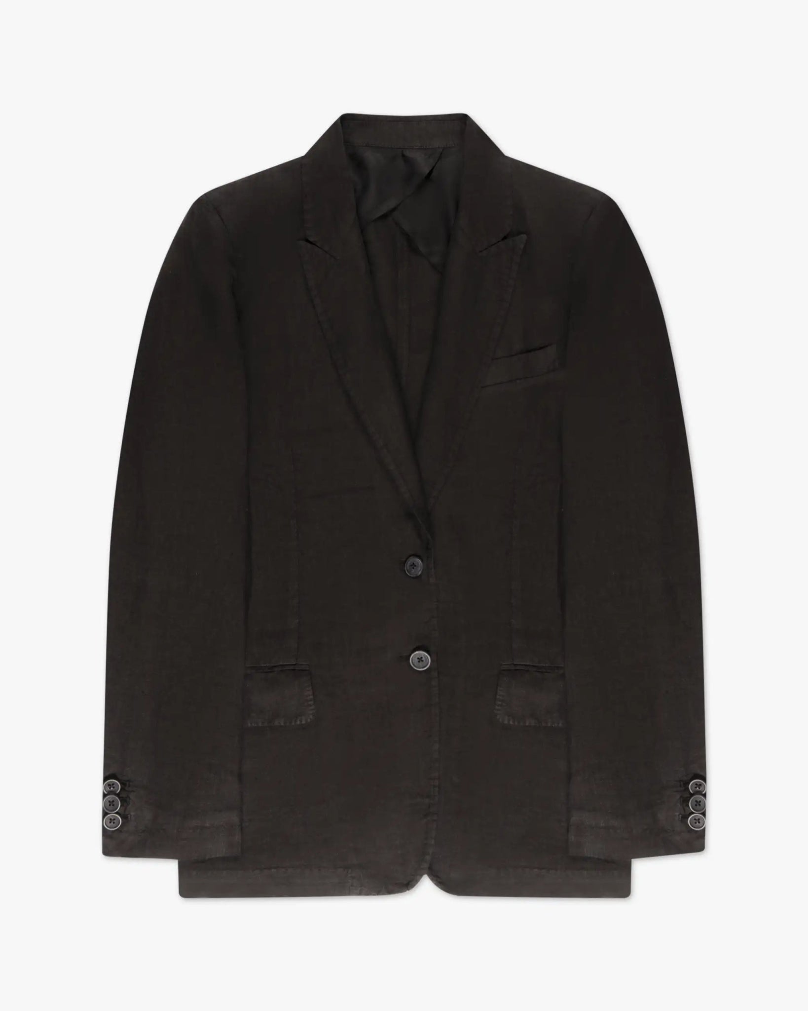 Schwarzer Leinen Blazer von 120% Lino - Blazers LINO 120%